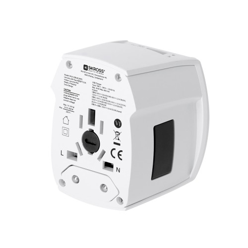 Adaptador Viaje Universal Skross MUV USB 30W PD