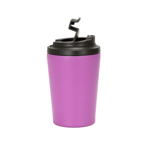 Mug térmico metálico doble pared 