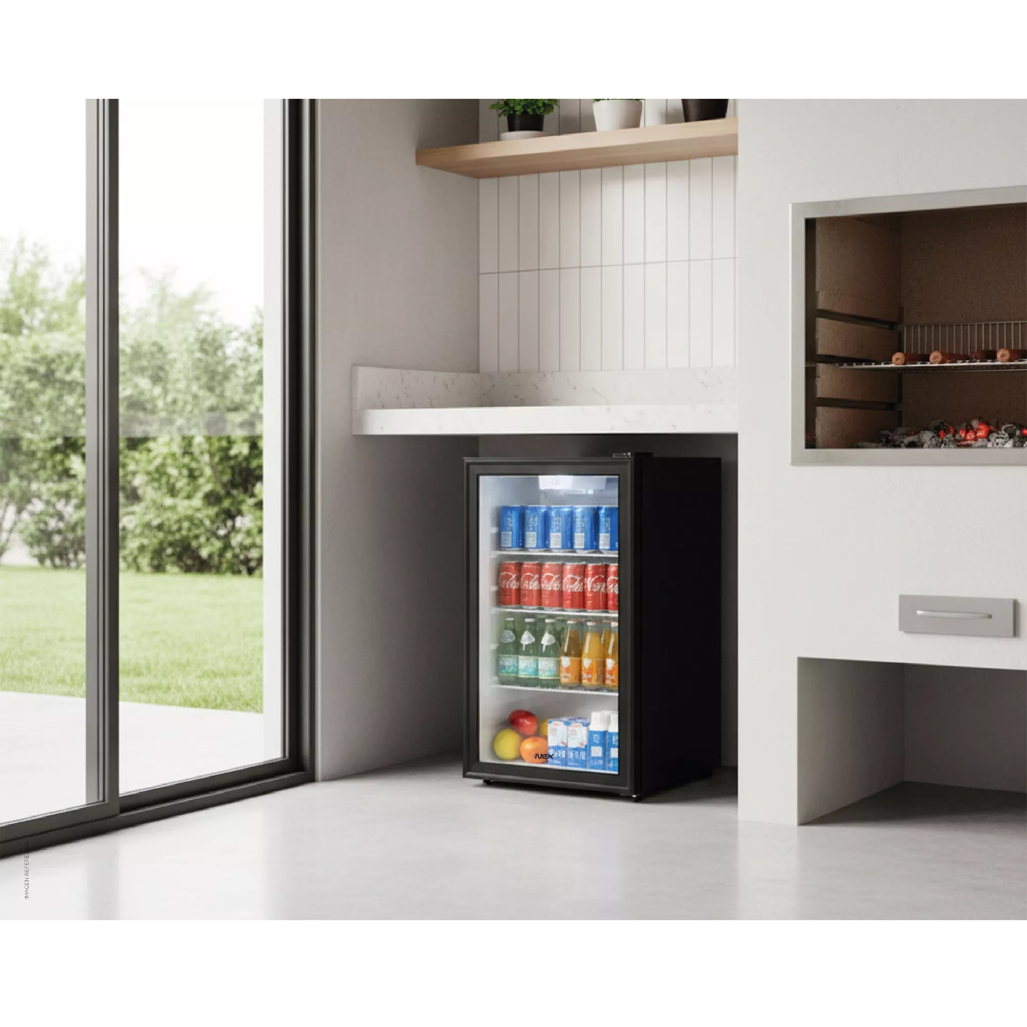 Frigobar VCL-092 negro 92 lt